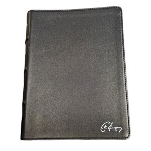 CSB Spurgeon Study Bible, Black Genuine Leather, Indexed EUC